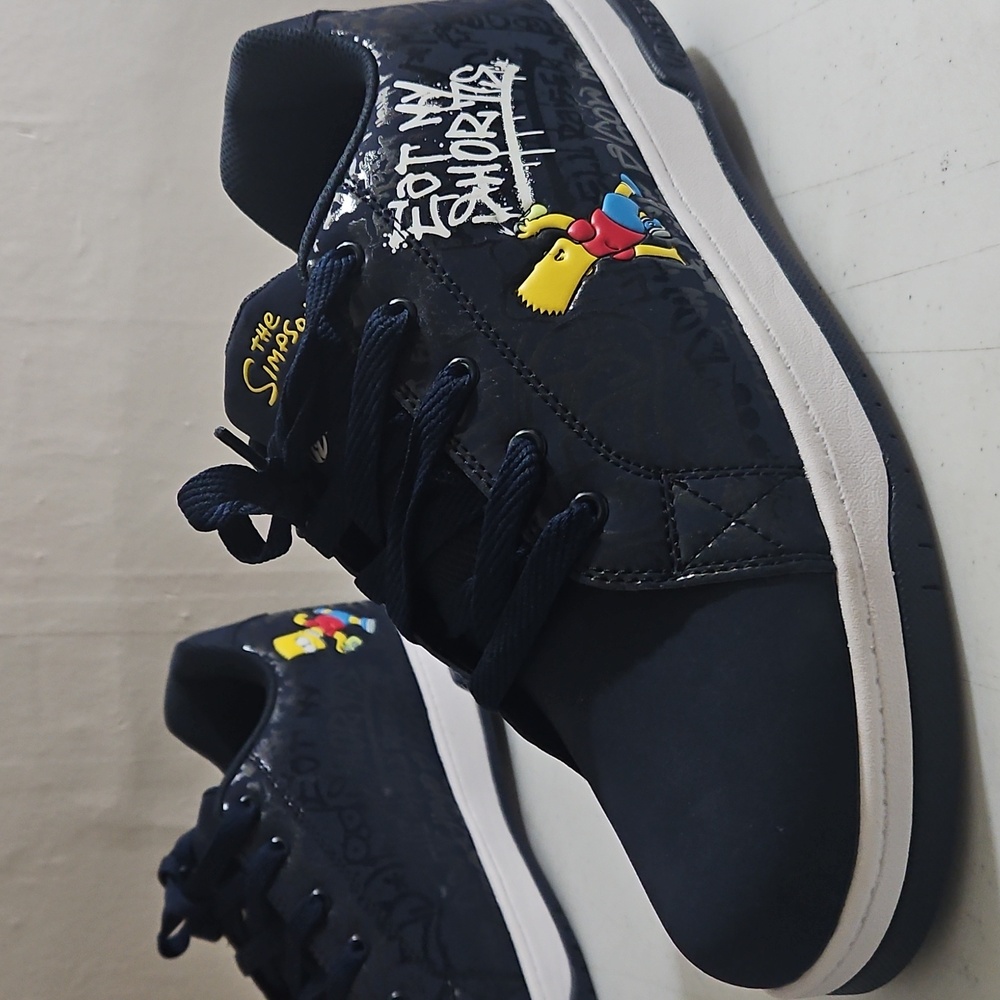 Skechers Black Cartoon Character Sneakers Size 11